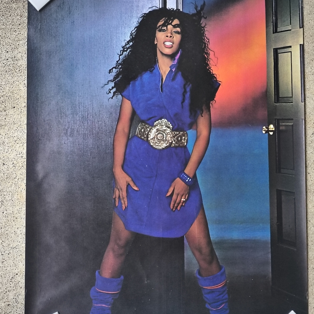 DONNA SUMMER ORIGINAL POSTER 1982 ORIGINAL OWNER GREAT CONDITION